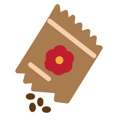 Seeds Flat Icon