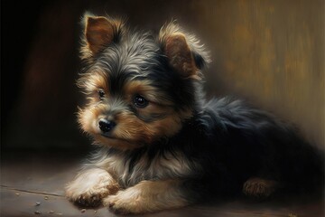 yorkshire terrier puppy