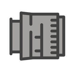 Lens Flat Icon
