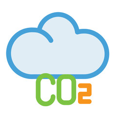 Carbon Flat Icon