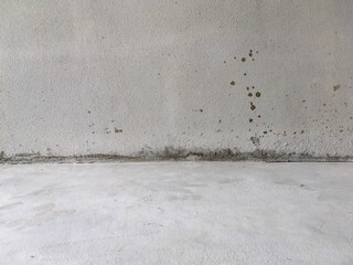 concrete wall with floor