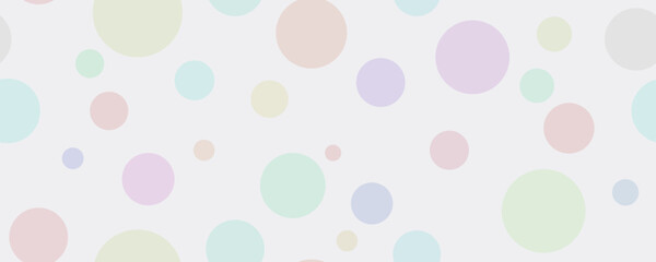 Naklejka premium a circle light colors seamless pattern backdrop