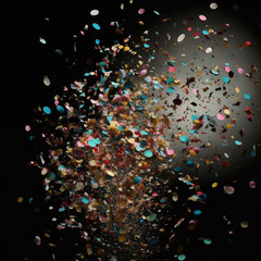 Confetti Background