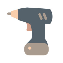 Drill Flat Icon
