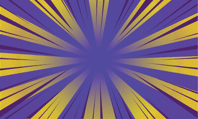 Sunburst with Dark Theme Color. Superhero Frame Background and Banner