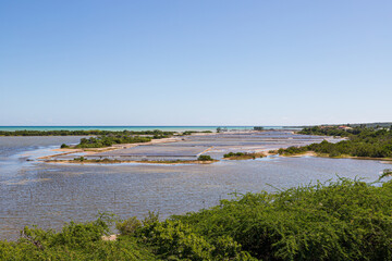 View of Cabo Rojo Salt Flats
