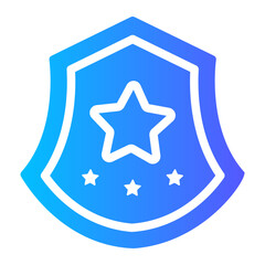 shield gradient icon