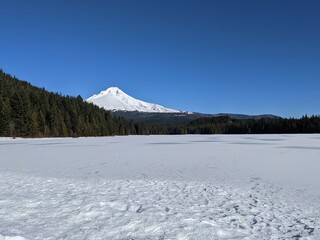 Frozen Trillium Lake