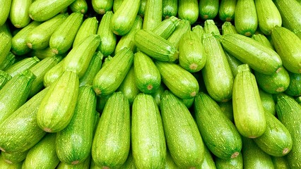 cucumbers in the market, Houston, Texas, USA