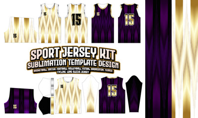 sport Jersey Apparel Sport Wear Sublimation golden pattern Design 308 for Soccer Football E-sport Basketball volleyball Badminton Futsal t-shirt