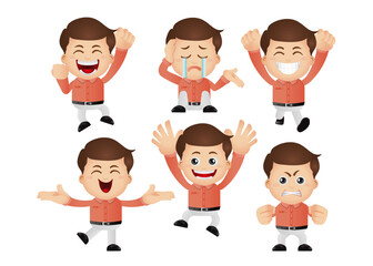 Cute Set - Set of business people