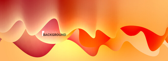Waves with liquid colors dynamic abstract background for covers, templates, flyers, placards, brochures, banners
