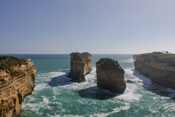 Obraz premium Loch And Gorge on the Great Ocean Road, Port Campbell, Victoria. 