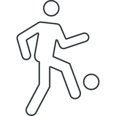 Human silhouette outline icon. Drawing doodle line person symbol. Basic posture people svg. Persons symbol for infographics website design, logo, app, UI. Vector.