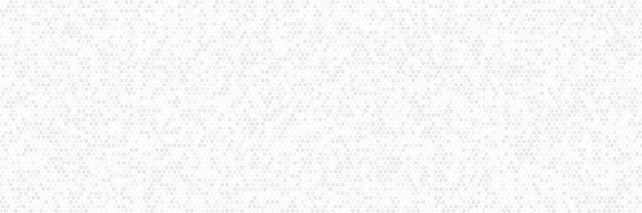 Black and White Geometric Cellular Pattern. Abstract Monochrome Grid of Hexagons. Graphic Style for Print. Vector Illustration