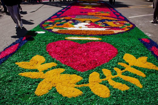 Evento de feriado de Corpus Christi em Santana de Parna&iacute;ba