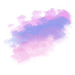 Soft watercolor splash stain background