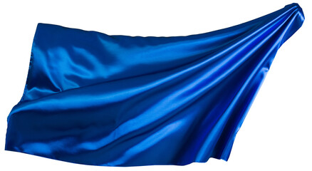 Blue cloth flutters - 557309556