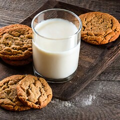 milk and cookies