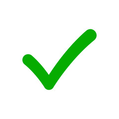Green check mark icon
