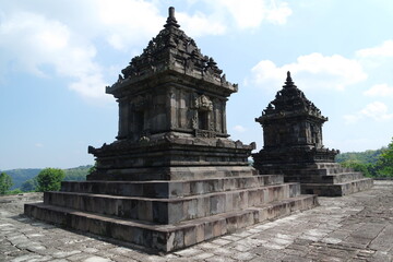 Fototapeta na wymiar Baron Temple, Jogjakarta, Indonesia