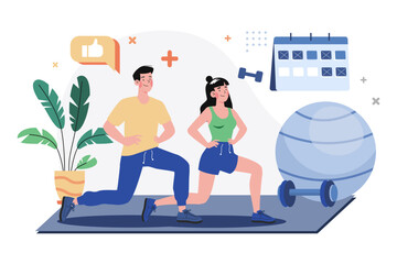 People Are Exercising To Stay Healthy