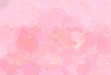 Pink Painting Texture Abstract Art Valentine's Day Background 