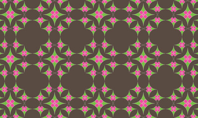 Seamless pattern for curtains, bedsheets, pillows, and other textile industry