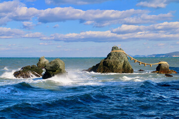 夫婦岩（三重県・伊勢市）