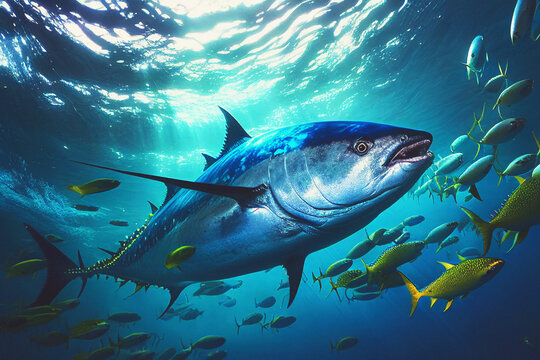 Yellowfin Tuna - Generative AI