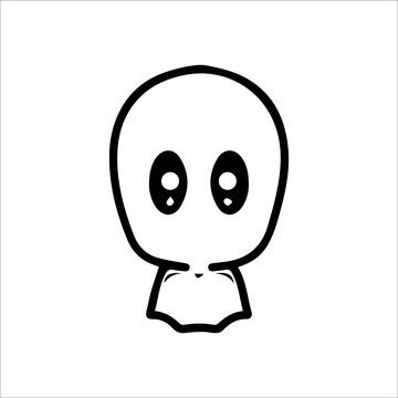 little ghost coloring book for kids