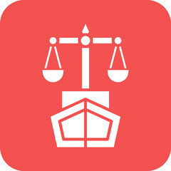 Maritime Law Icon Style