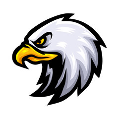 Eagle Head Logo mascot design