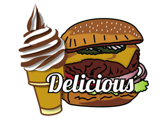 food burger