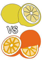 lemon vs orange 