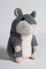 soft beautiful children's toy on a white background