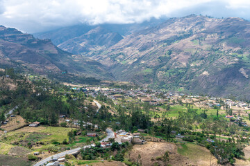 Fototapeta na wymiar mountain nature of Colombia in South America