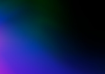 Dark Multicolor, Rainbow vector blurred background.