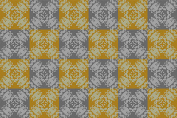 Abstract seamless pattern, seamless wallpaper, seamless background designed for use for interior,wallpaper,fabric,curtain,carpet,clothing,Batik,satin,background , illustration, Embroidery style.