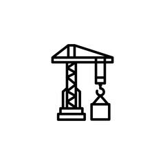 Crane Icon vector design templates