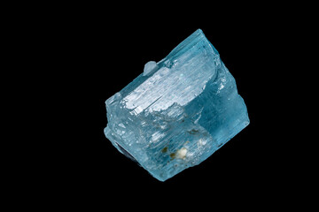 Obraz premium aquamarine on a black background