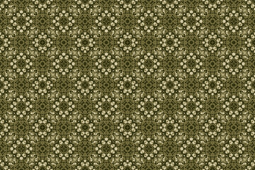 Abstract seamless pattern, seamless wallpaper, seamless background designed for use for interior,wallpaper,fabric,curtain,carpet,clothing,Batik,satin,background , illustration, Embroidery style.