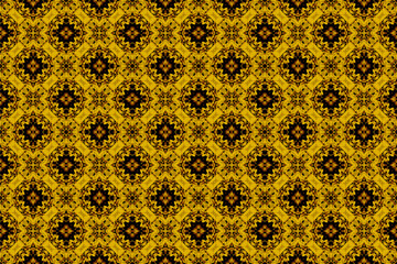 Abstract seamless pattern, seamless wallpaper, seamless background designed for use for interior,wallpaper,fabric,curtain,carpet,clothing,Batik,satin,background , illustration, Embroidery style.