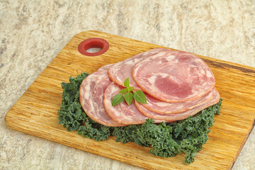 Italian pork salami sausage - Napoli