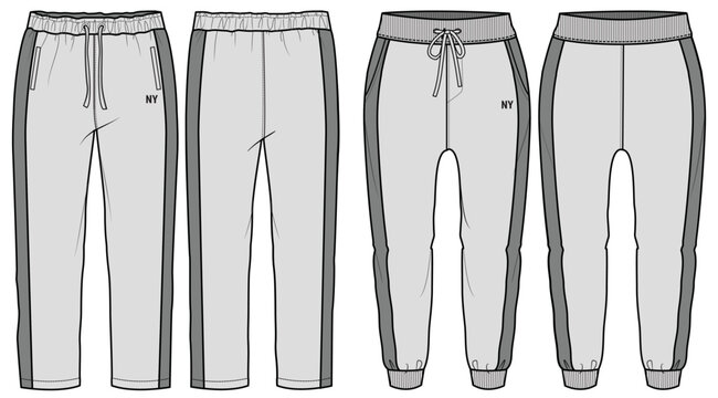 1394 Track Pants Template Images Stock Photos  Vectors  Shutterstock