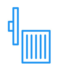 trash can icon, opened trash can icon outline, bin icon