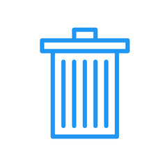 trash can icon, bin icon outline, simple trash can icon