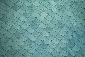 fragment of Scandinavian tiled roof background
