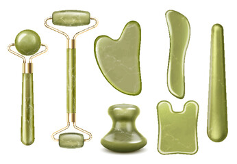 Jade Gua Sha Tools
