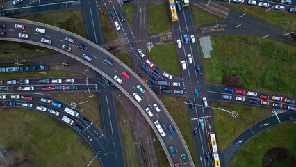 bridge from drone